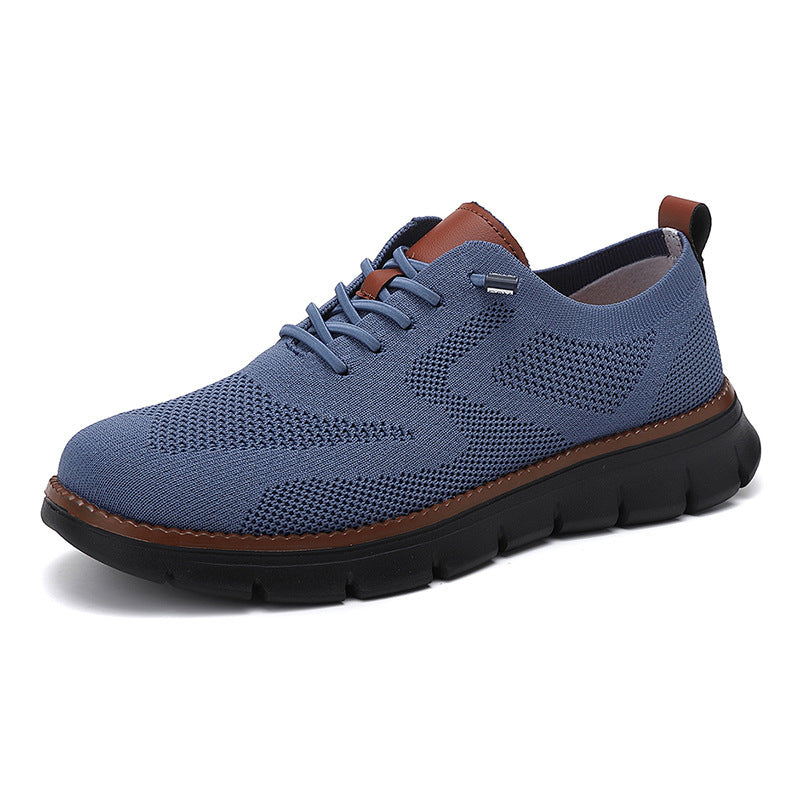Women's knitted derby sneaker with flexible ribbed outsole and padded comfort insole Mune Fashion