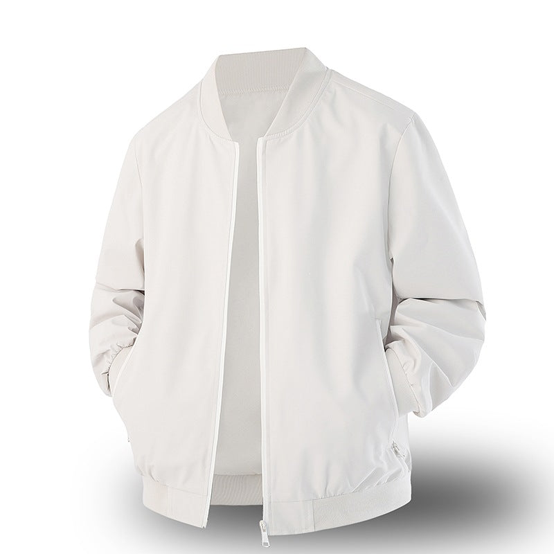 Men's Fashionable Bomber Jacket with Practical Pockets Mune Fashion