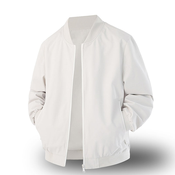 Men's Fashionable Bomber Jacket with Practical Pockets Mune Fashion