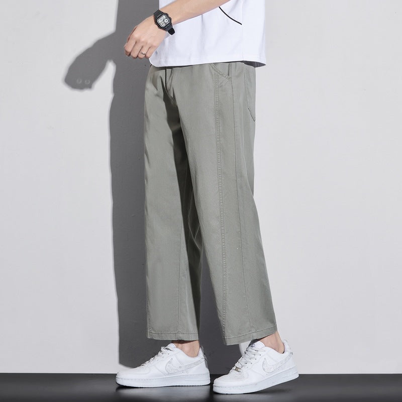 Men Wide-Cut Comfort Trousers Mune Fashion