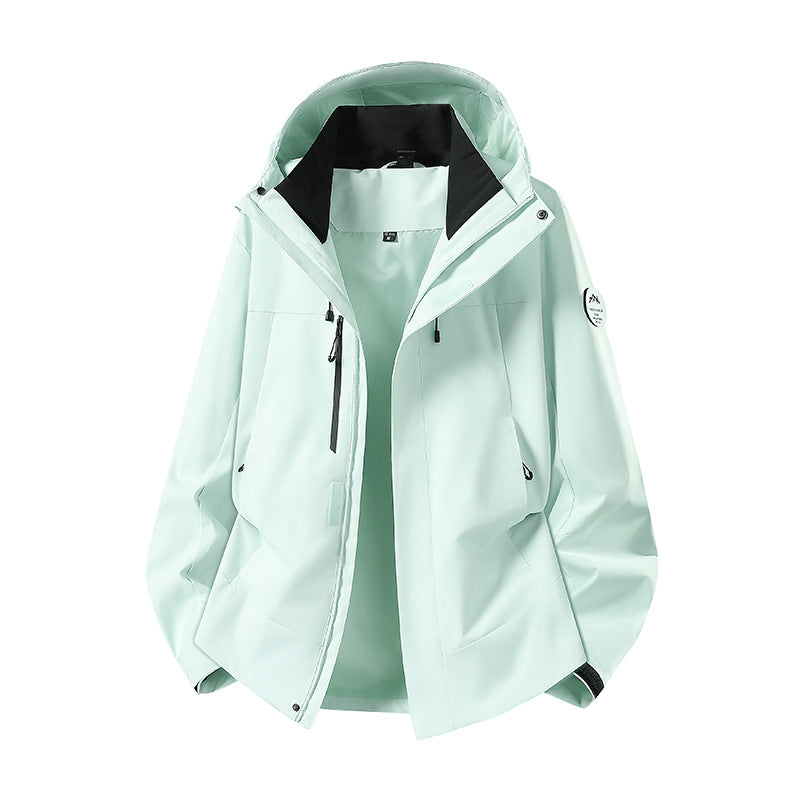 Men's waterproof outdoor jacket with removable fleece inner jacket Mune Fashion