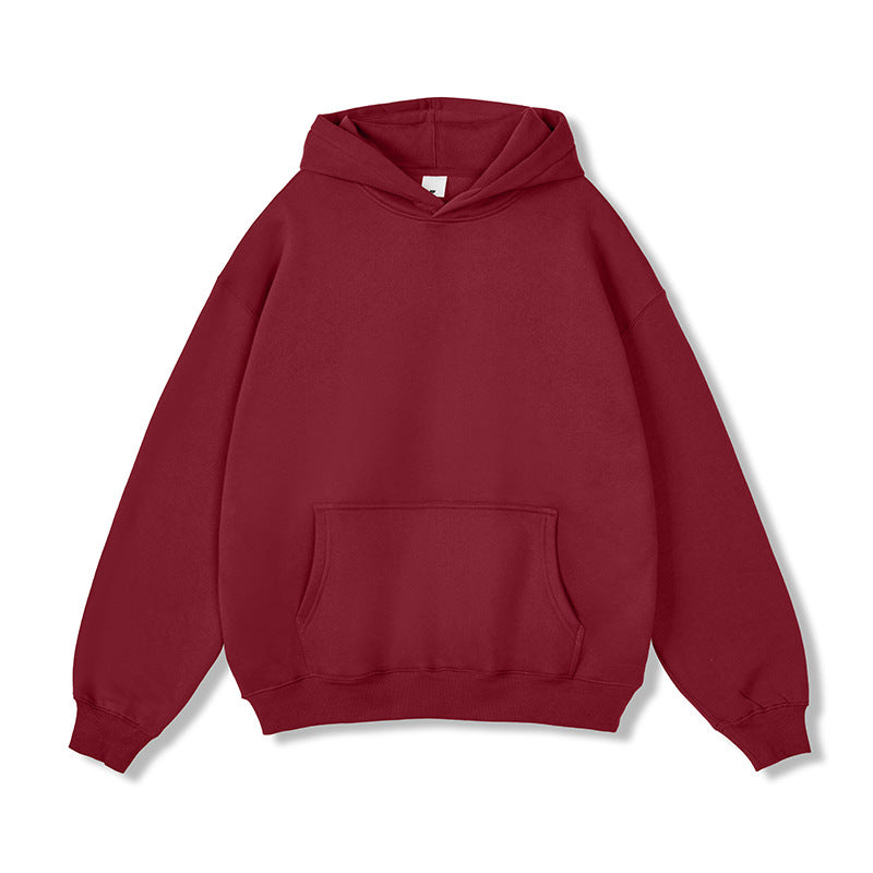 Unisex Oversize Hoodie made of cotton blend with kangaroo pocket and ribbed cuffs Mune Fashion