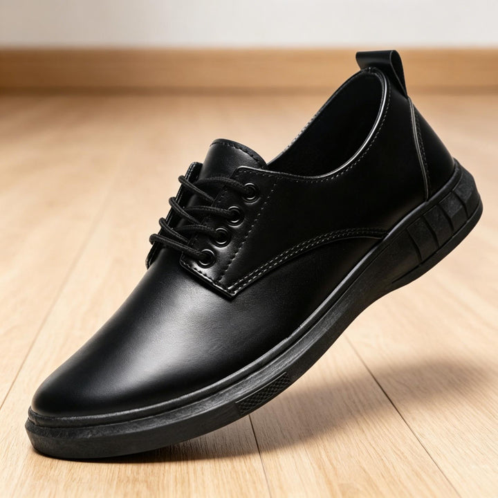 Men's Comfortable Leather Lace-Up Shoes Mune Fashion