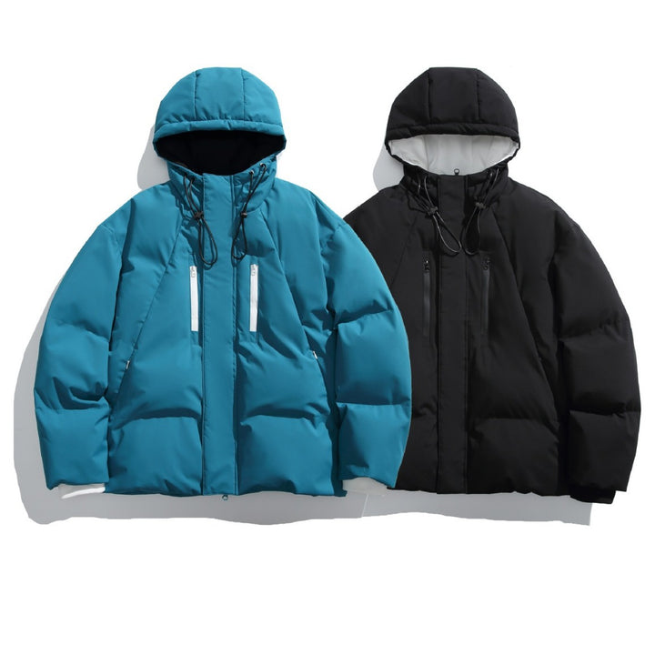 Men's Thermal Insulated Hooded Puffer Jacket Mune Fashion