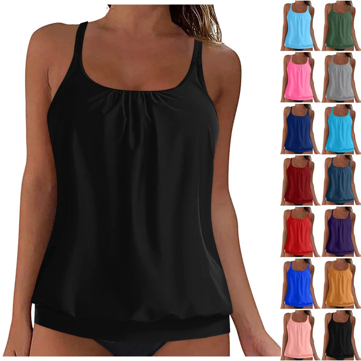 Women’s casual top with gathered hem Mune Fashion