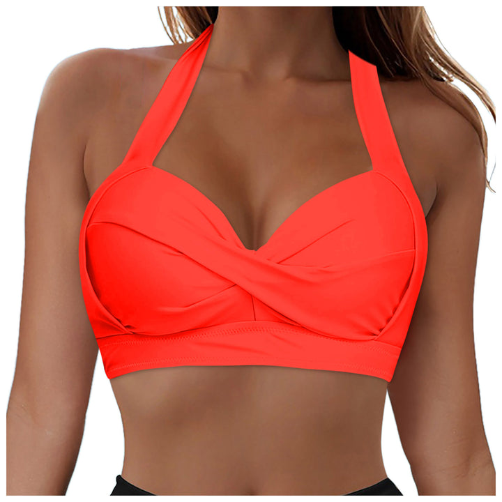 Women's Stylish Bikini Top with Wrap Design Mune Fashion