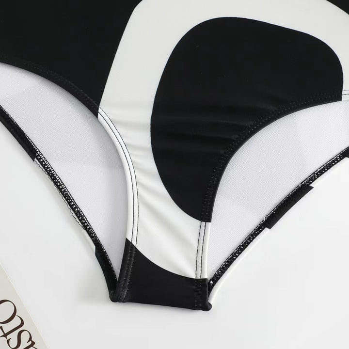 Women's bikini set with asymmetric top and elegant wrap skirt Mune Fashion