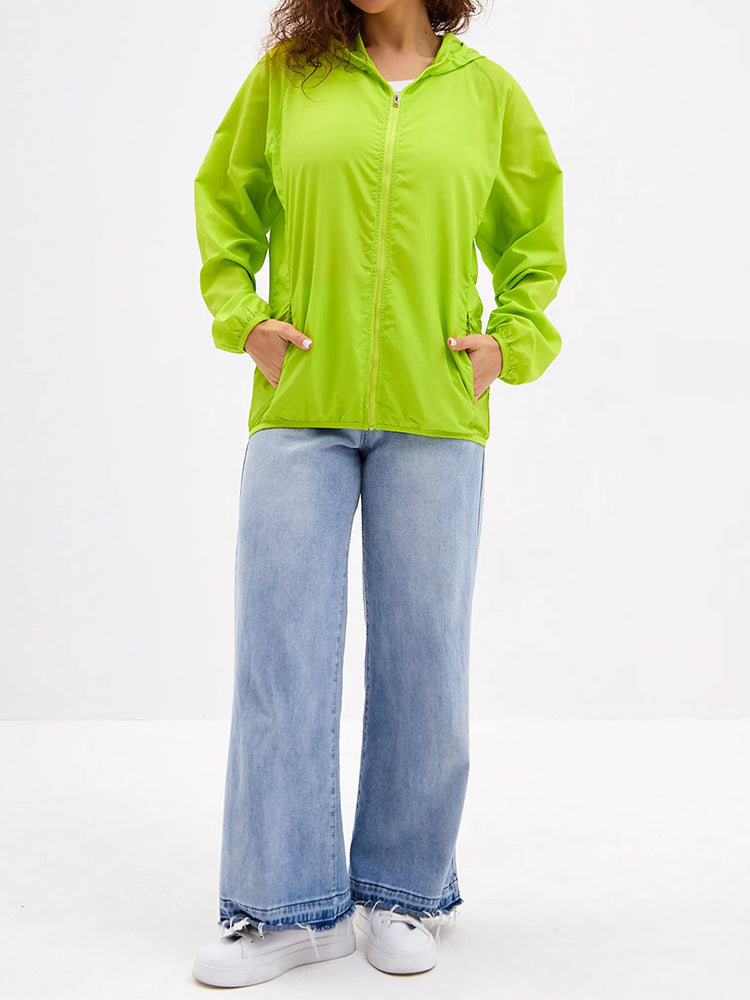 Women's Lightweight Transition Jacket with Hood