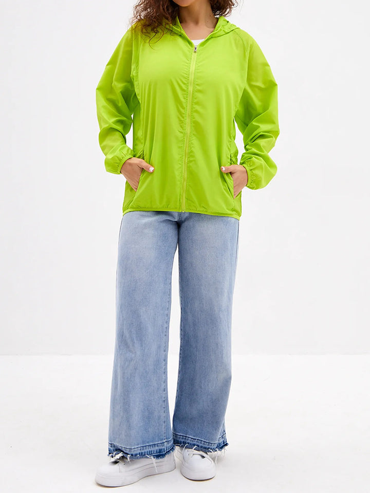 Women's Lightweight Transition Jacket with Hood