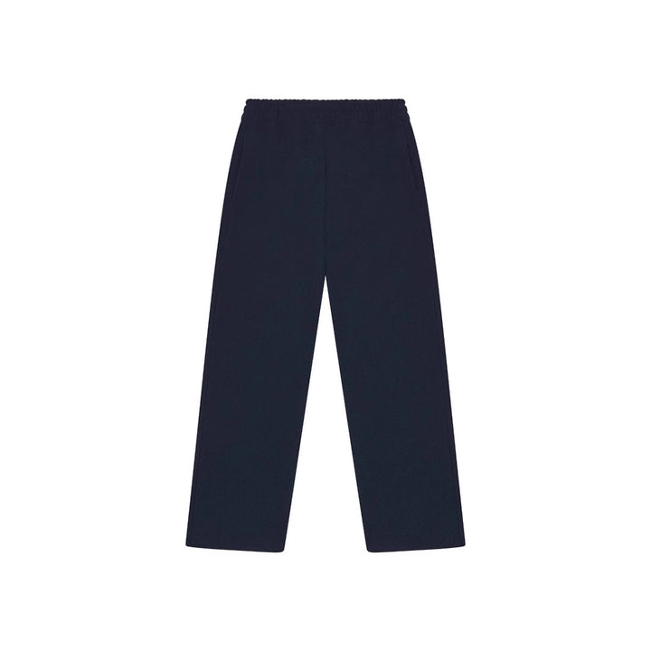 Ladies loose High-Waist lounge pants with a high comfort waistband, concealed side pockets, and straight leg Mune Fashion