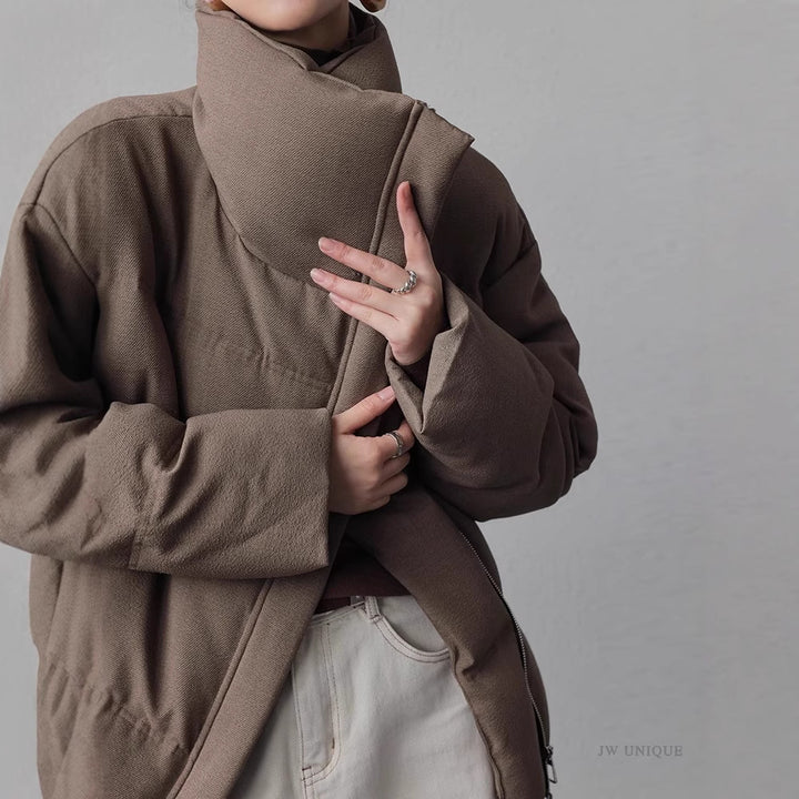 Women's Fashionable Oversized Down Jacket Mune Fashion