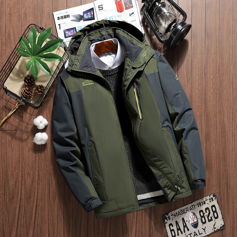 Men's sporty transitional jacket with weatherproof features Mune Fashion