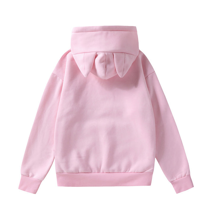 Women's hoodie with cat ears oversized sweatshirt with kangaroo pocket and drawstring Mune Fashion