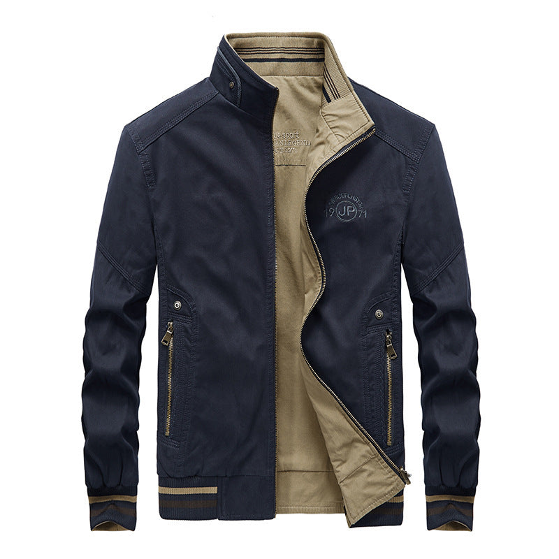 Men's casual jacket in sporty style Mune Fashion