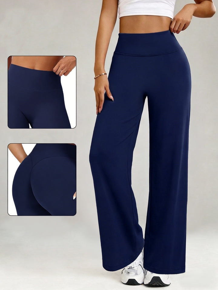 Women's Sporty High-Waisted Pants Mune Fashion