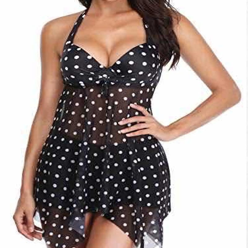 Women's Beach Dress with Floral Design Mune Fashion