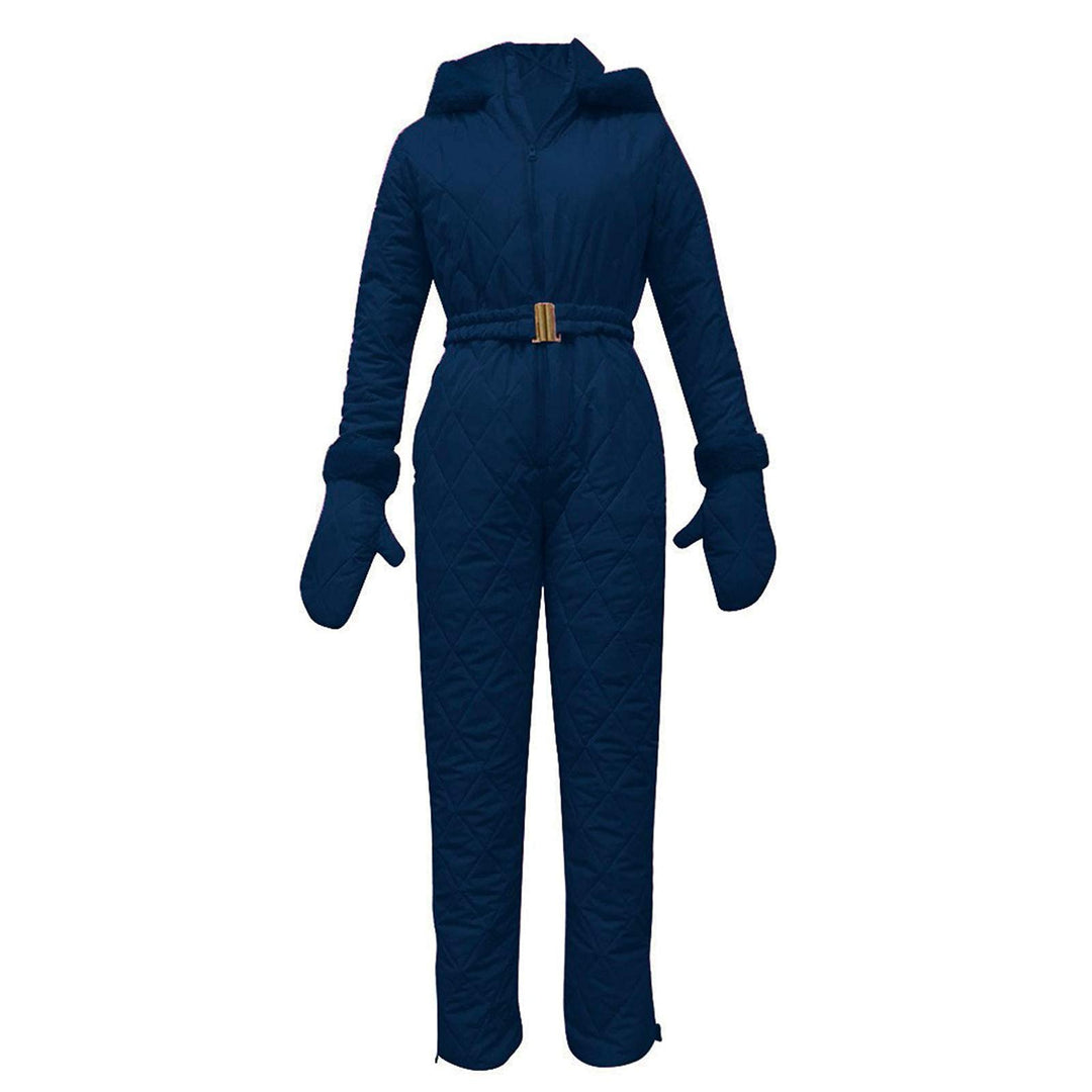 Elegant Women's Winter Jumpsuit Warm