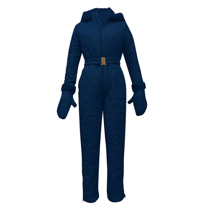 Elegant Women's Winter Jumpsuit Warm