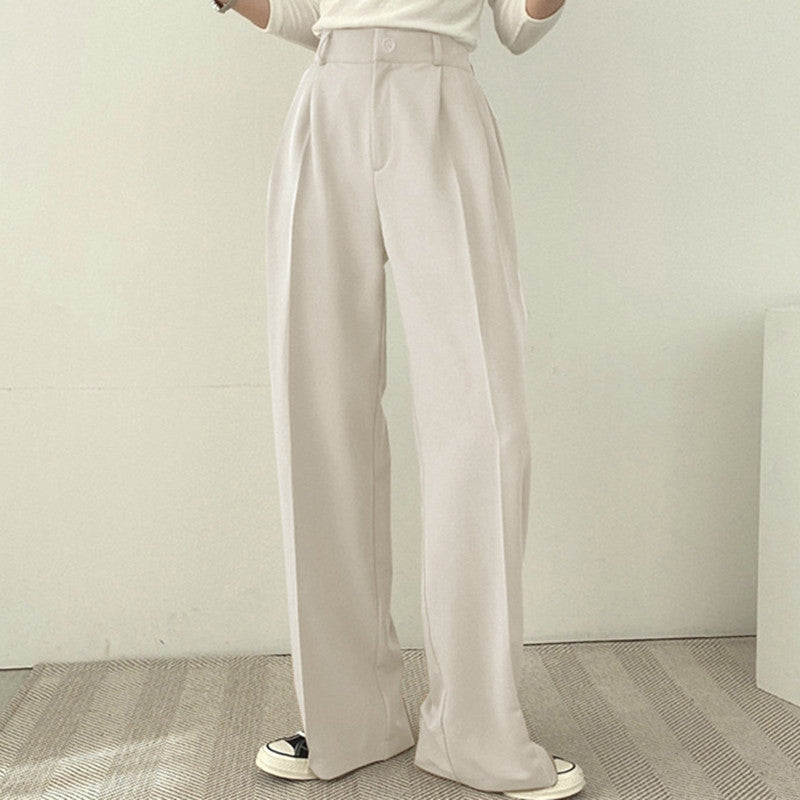 Women Elegant and stylish High-waisted Pants Mune Fashion