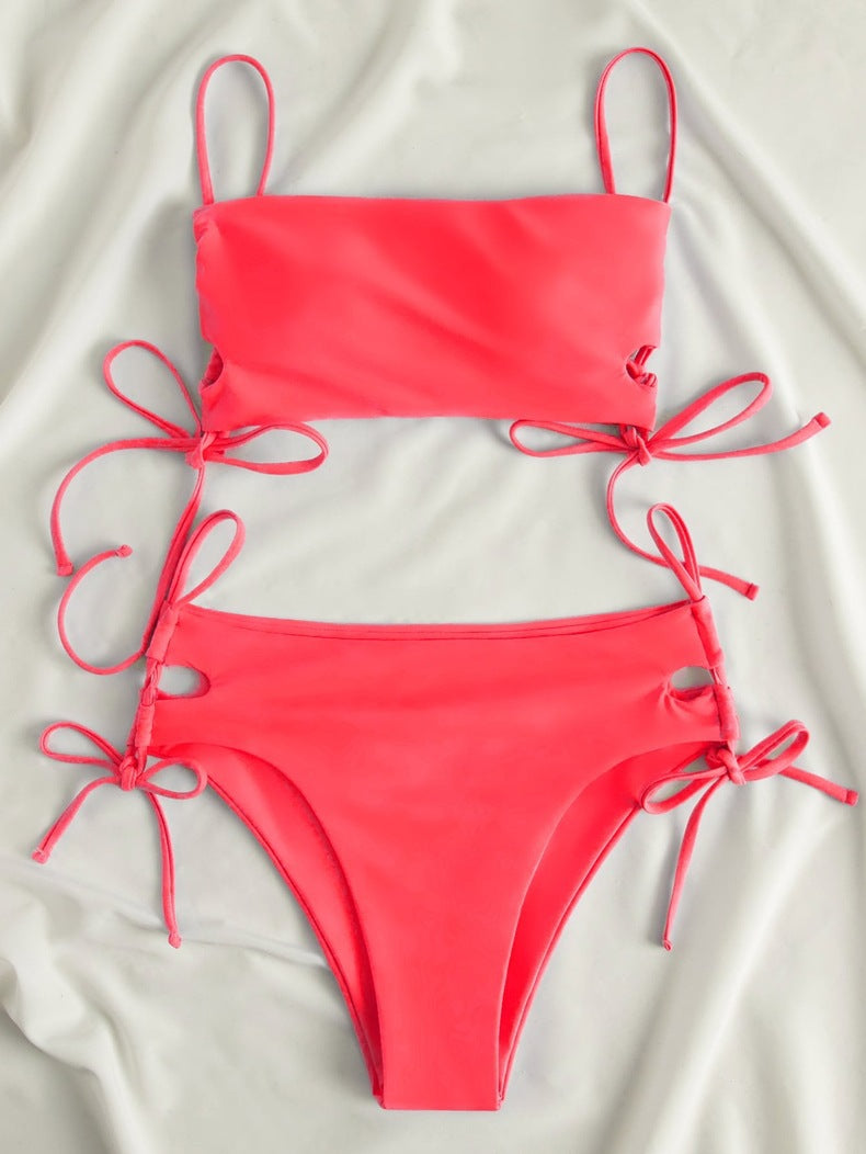 Women's bandeau bikini with sophisticated ties Mune Fashion