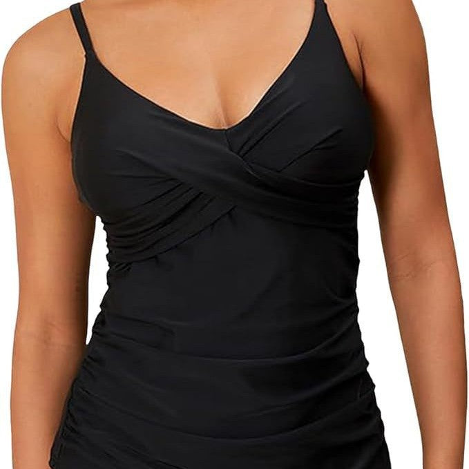 Women Tankini with intricate draping Mune Fashion