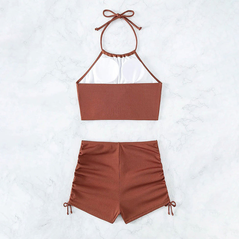 Women Sporty Bikini Shorts Set Mune Fashion