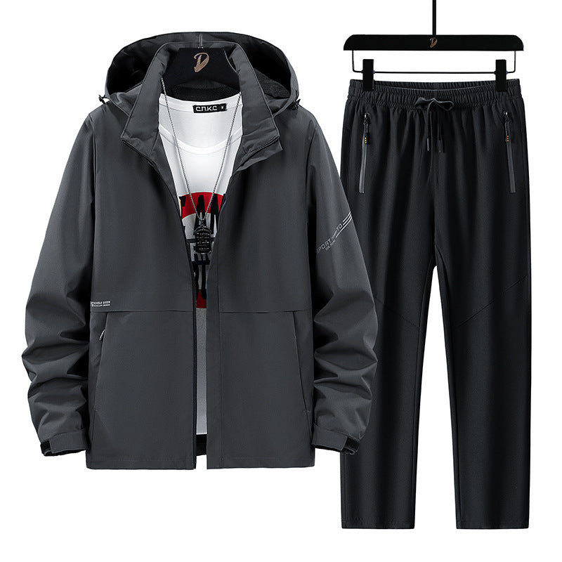 Men's Practical Sports Set with Jacket and Pants Mune Fashion