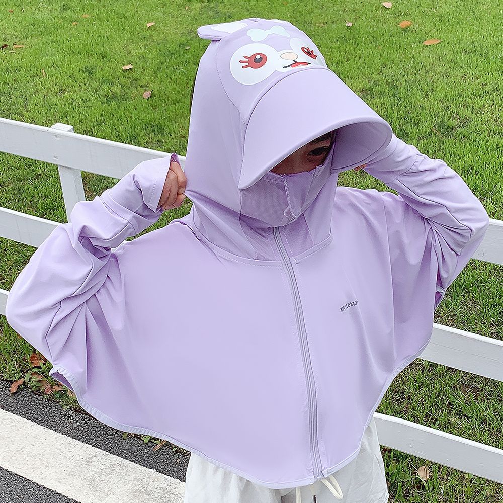 Children's Sun Jacket with Cute Frog Design Mune Fashion