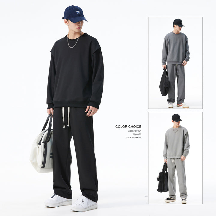 Women's Stylish Sweatshirt and Sports Pants Set Mune Fashion