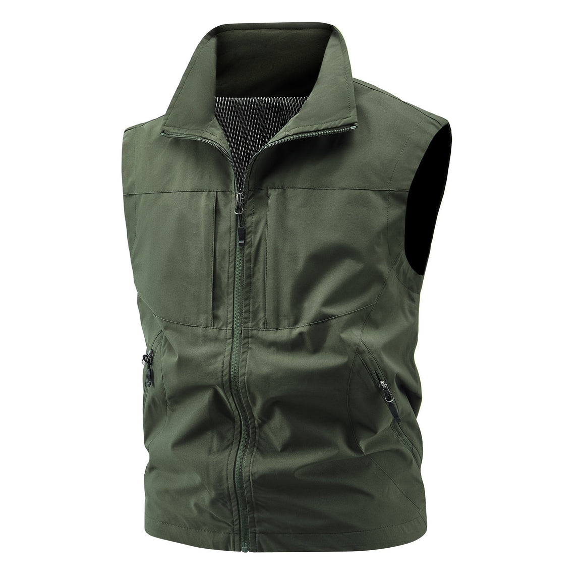 Women's breathable softshell vest with stand-up collar and tailored cut Mune Fashion
