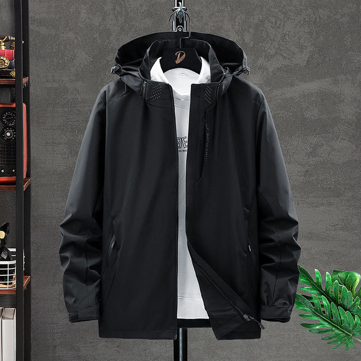 Men's functional jacket with adjustable hood Mune Fashion