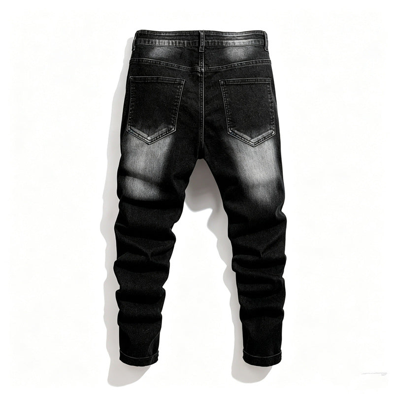 Men's Fashion Ripped Jeans Mune