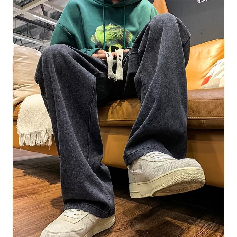 Men's Comfortable Loose Jeans Mune Fashion