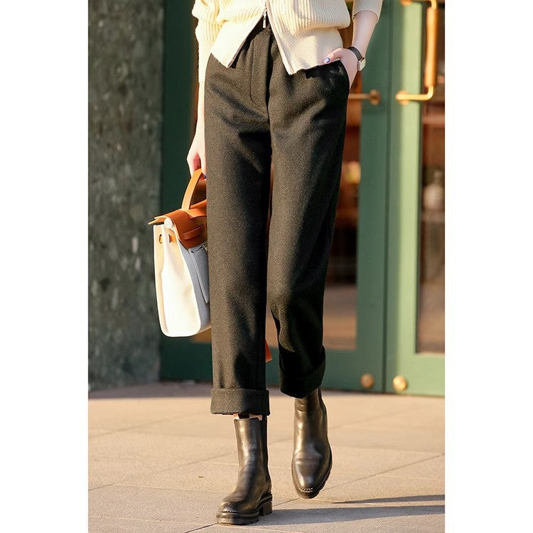 Women's Comfortable and Stylish Fabric Trousers Mune Fashion