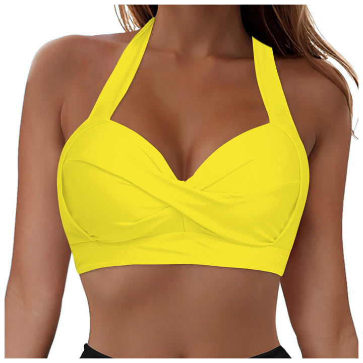 Women's Stylish Bikini Top with Wrap Design Mune Fashion
