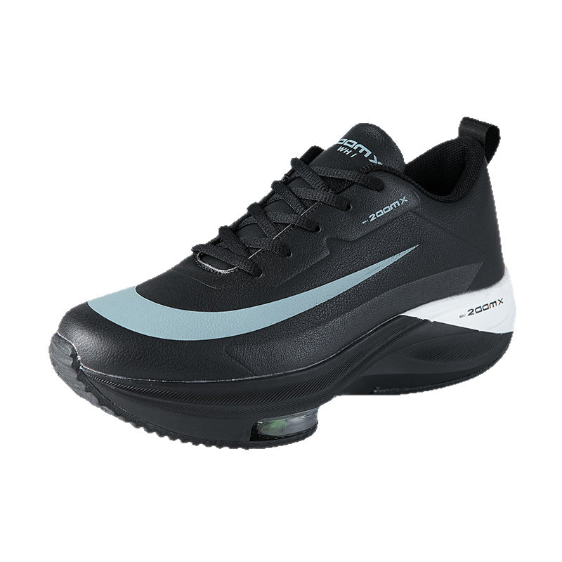 Men's Air-Cushioned Performance Sneaker with Visible Air Chamber and Thick Platform Sole Mune Fashion