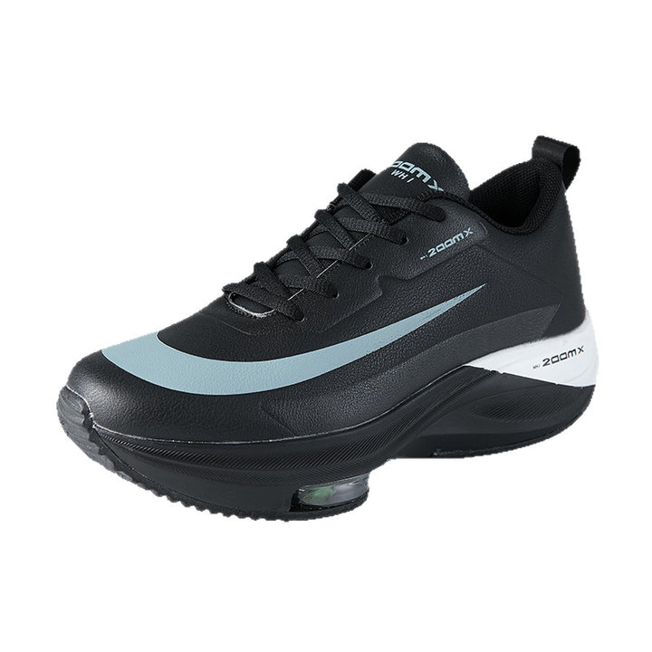 Men's Air-Cushioned Performance Sneaker with Visible Air Chamber and Thick Platform Sole Mune Fashion
