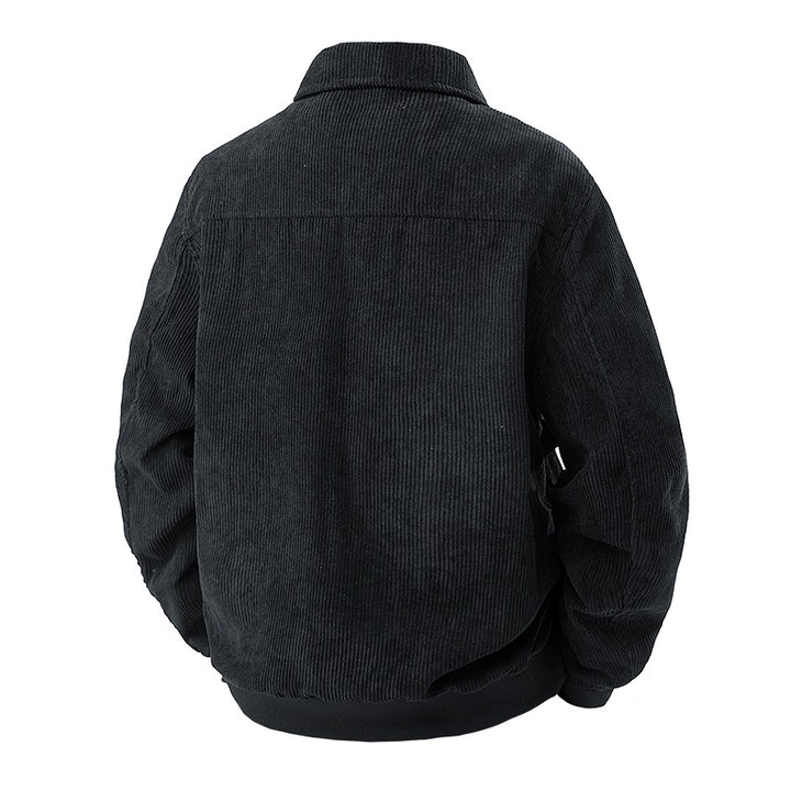 Men's Fashionable Cord Jacket with Practical Pockets Mune Fashion