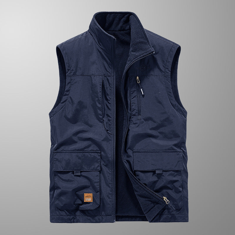Men's Multifunctional Fleece Vest Mune Fashion