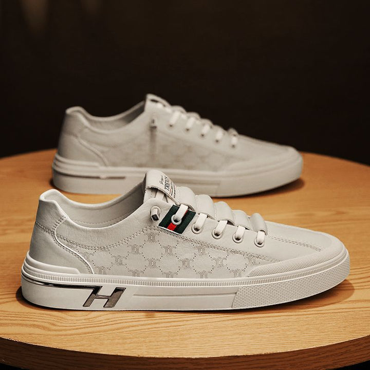 Women's sneakers in minimalist design with breathable surface texture and non-slip sole Mune Fashion