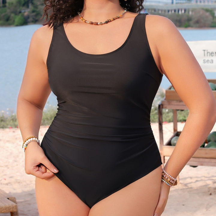 Ladies One-Piece Swimsuit with Figure-Flattering Cut Mune Fashion