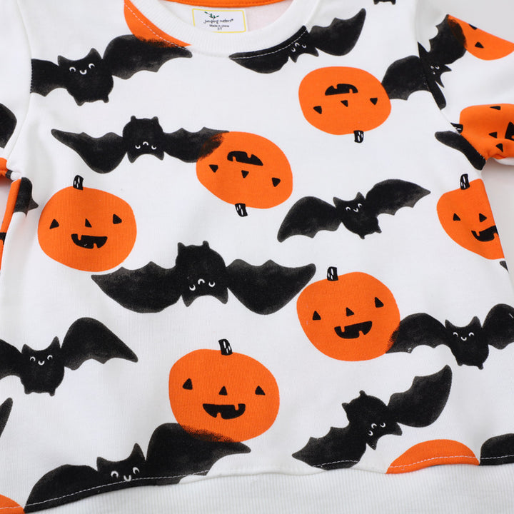 Girl's sweatshirt with cute Halloween motif Mune Fashion