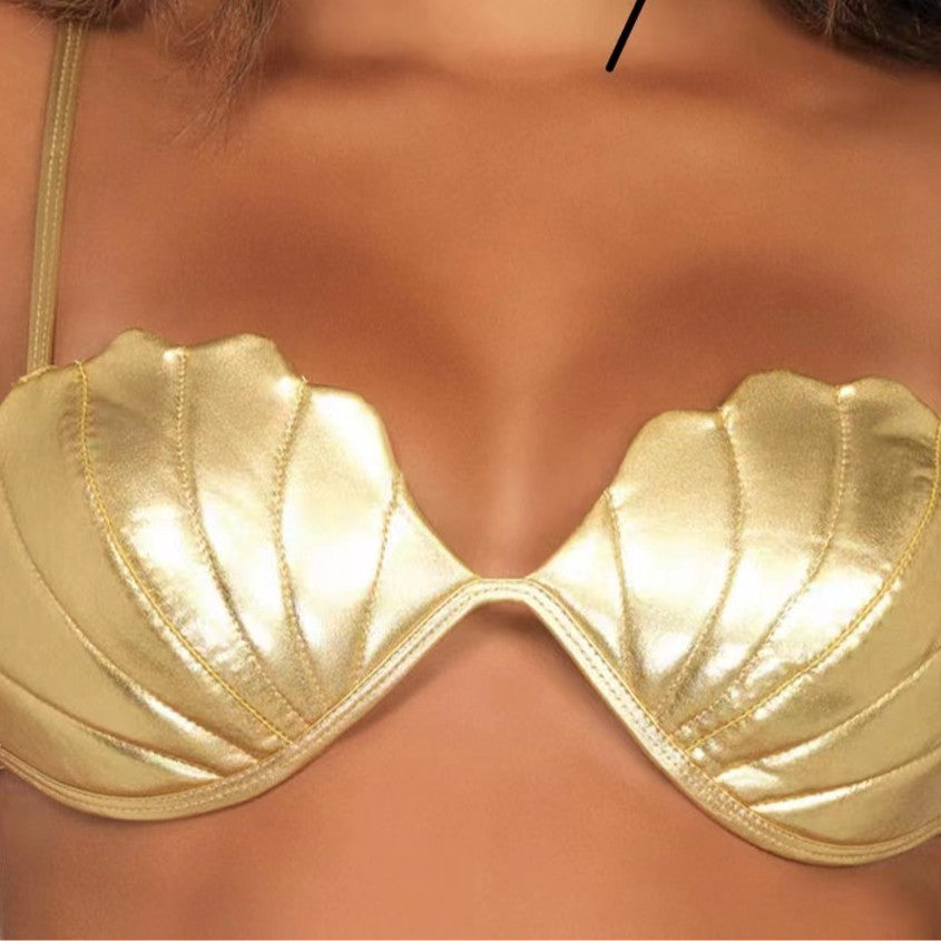 Women Bikini Top with Shell Design Mune Fashion