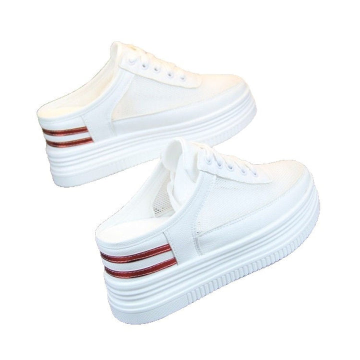 Women Sneakers with high platform sole and elegant strap processing Mune Fashion