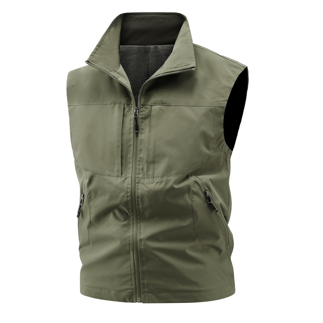Women's breathable softshell vest with stand-up collar and tailored cut Mune Fashion