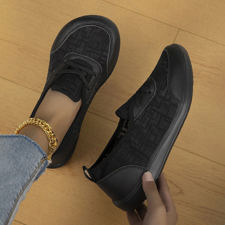 Women's lightweight breathable slip-on sneakers with mesh insert Mune Fashion