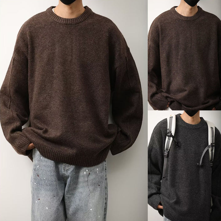 Men's Loose Knit Sweater Mune Fashion