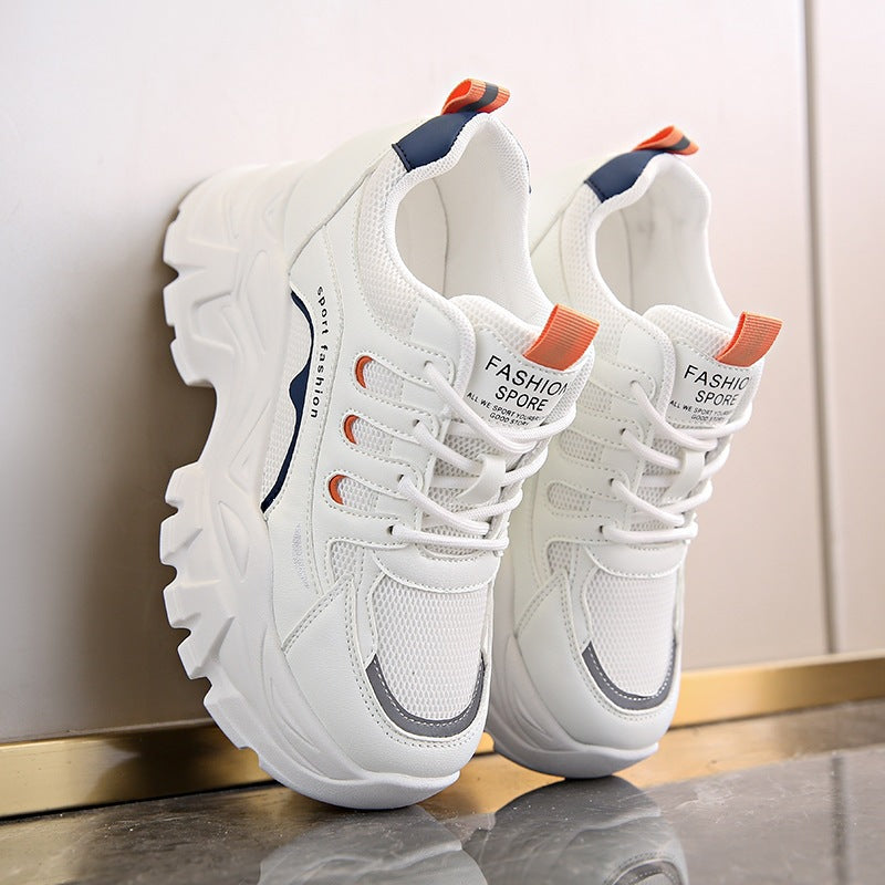 Women's Athletic Sneakers with Breathable Mesh Upper and Cushioning Sole Mune Fashion