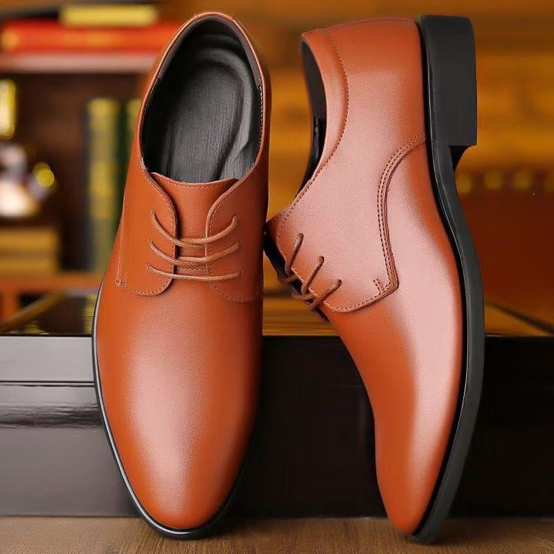 Men's Elegant Leather Shoes Mune Fashion