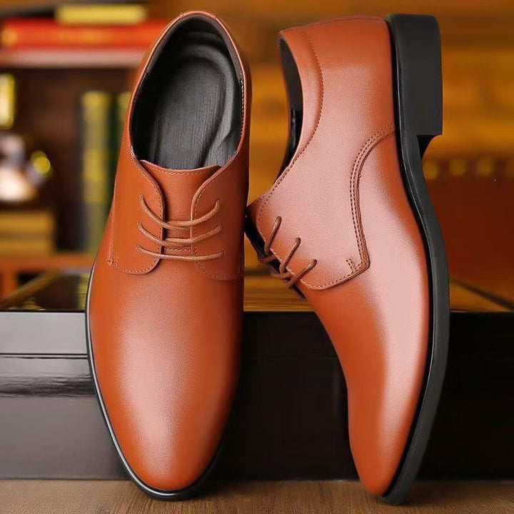 Men's Elegant Leather Shoes Mune Fashion